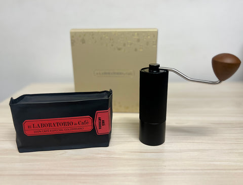 Kit bolsa de café + 1 molino manual