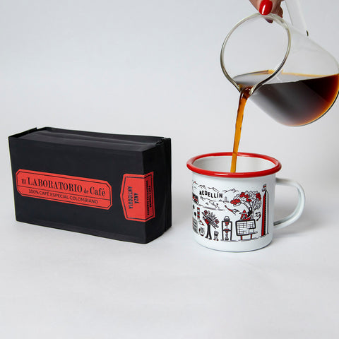 Kit bolsa 340 gr  + 1 pocillo de peltre